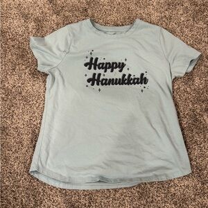 Sonoma Women's Hanukkah Tee - Soft Blue